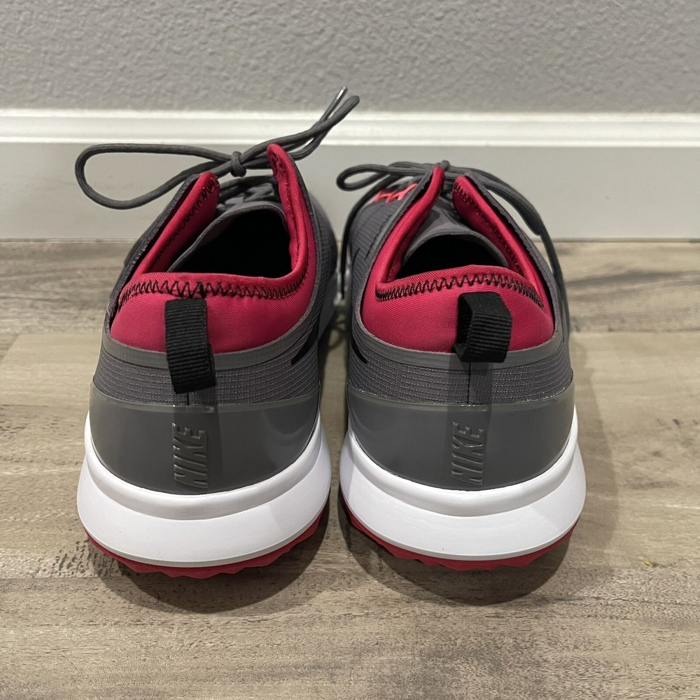 Nike Golf Shoes Womens Size 10 FI Impact 3 Gray Pink Gunsmoke Waterproof AH6959 - Picture 4 of 11